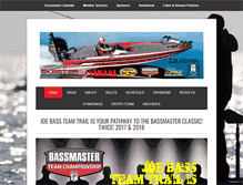 Tablet Screenshot of joebassteamtrail.com